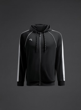 MUSAI MU0302 TRAININGSJACKE schwarz | yam yam world