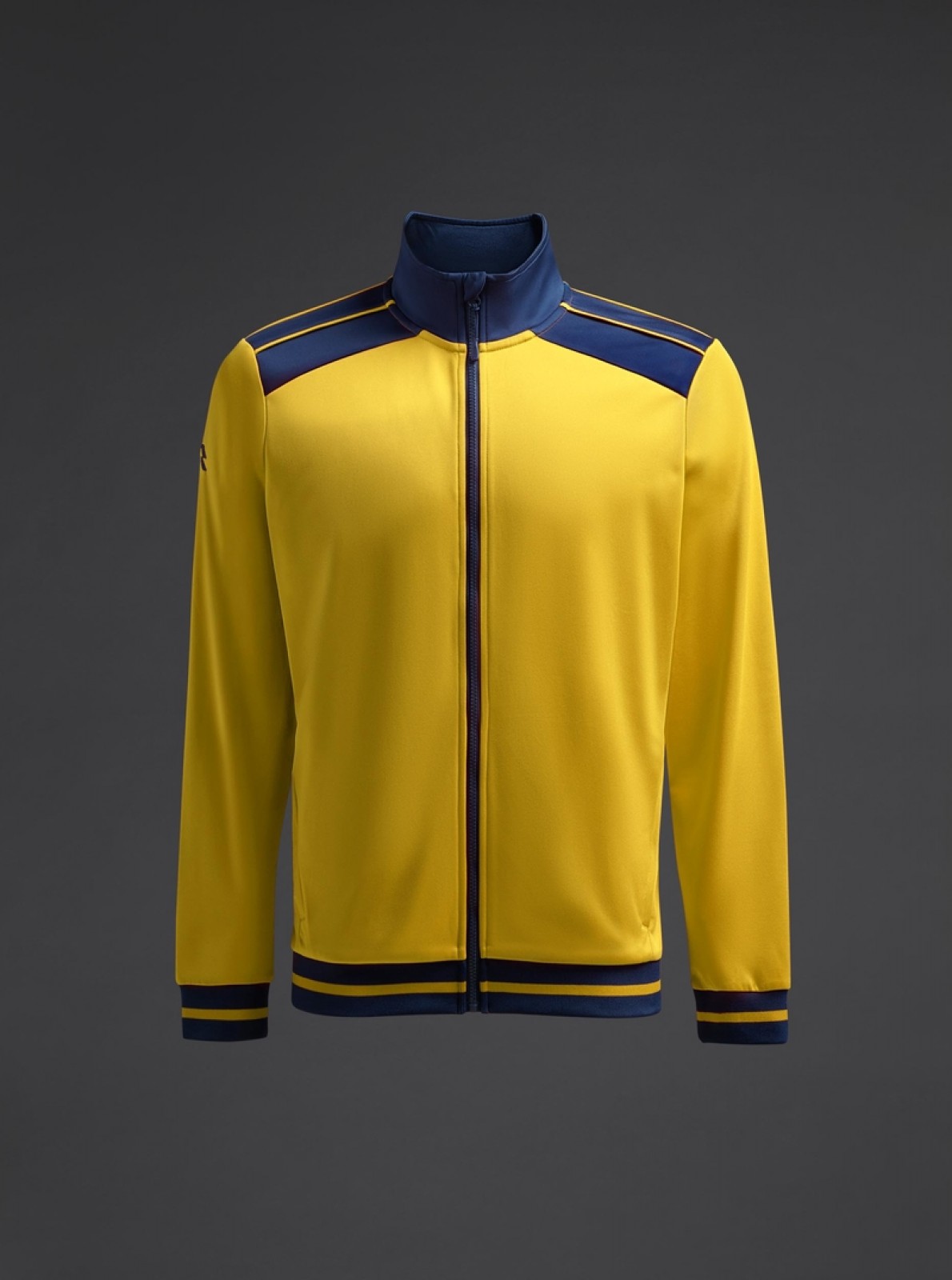 MUSAI MU0304 TRAININGSJACKE gelb