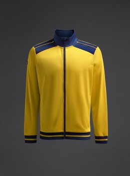 MUSAI MU0304 TRAININGSJACKE gelb | yam yam world