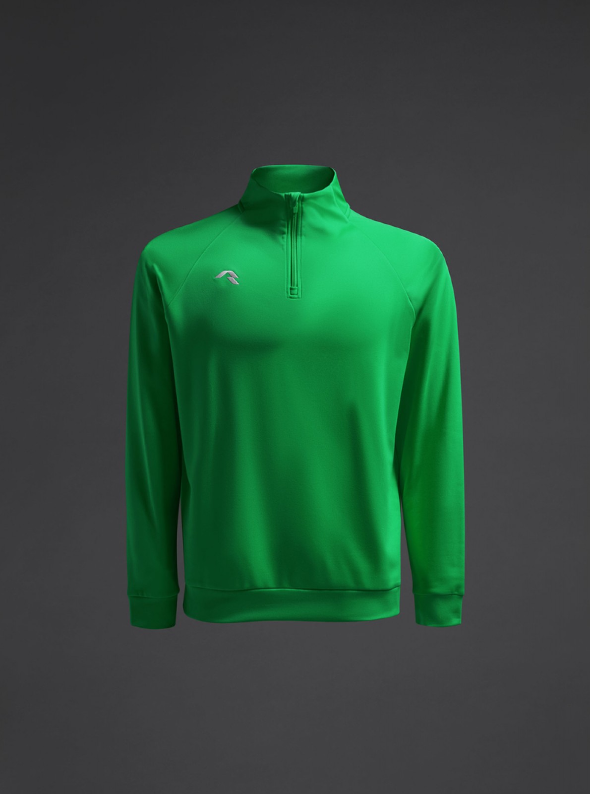 MUSAI MU0306 ZIP SWEATSHIRT gr�n