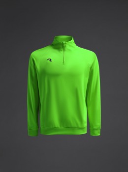 MUSAI MU0306 ZIP SWEATSHIRT neon-gr�n | yam yam world