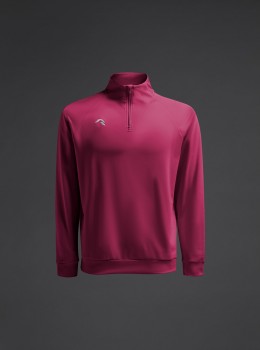 MUSAI MU0306 ZIP SWEATSHIRT rot | yam yam world