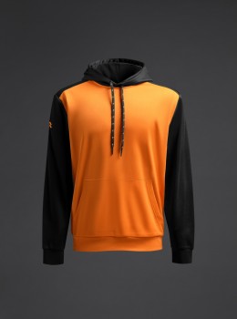 MUSAI MU0307 KAPUZENPULLOVER neon-orange | yam yam world