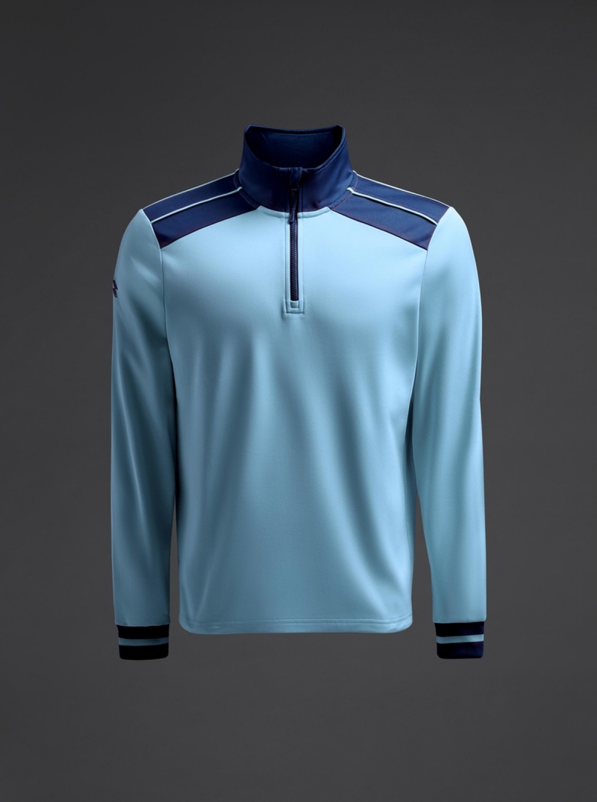 MUSAI MU0308 ZIP SWEATSHIRT blau