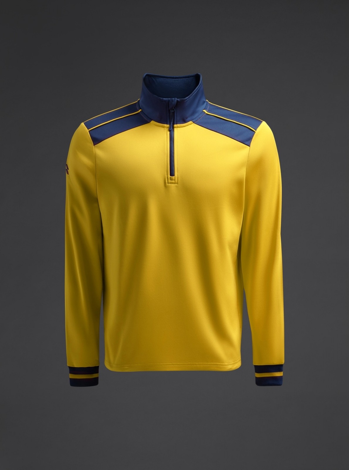 MUSAI MU0308 ZIP SWEATSHIRT gelb
