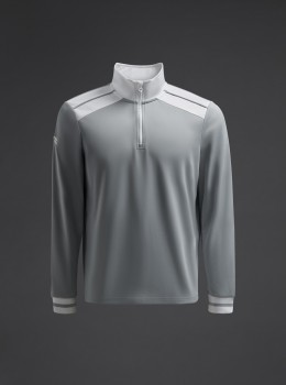 MUSAI MU0308 ZIP SWEATSHIRT grau | yam yam world