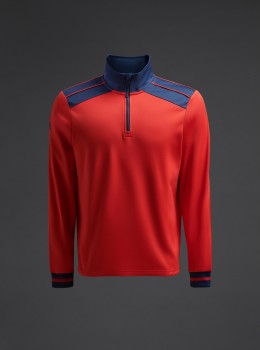 MUSAI MU0308 ZIP SWEATSHIRT rot | yam yam world