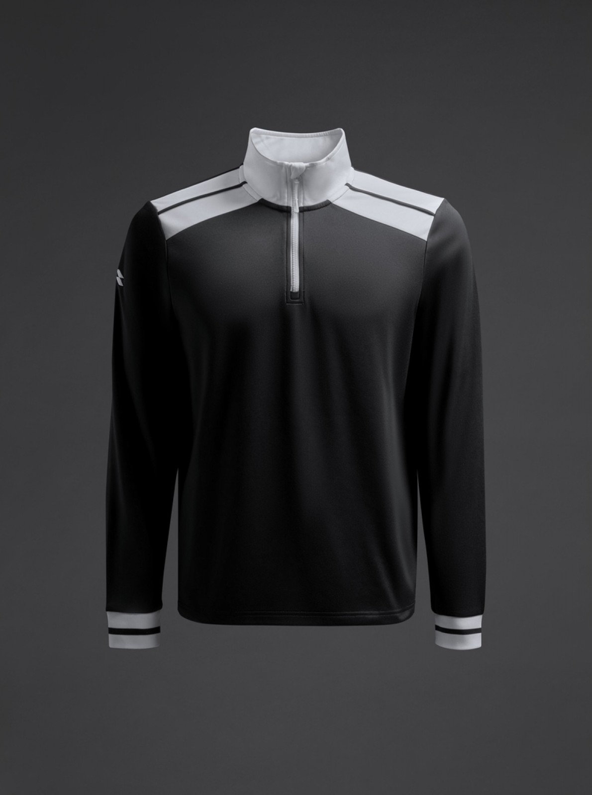 MUSAI MU0308 ZIP SWEATSHIRT schwarz