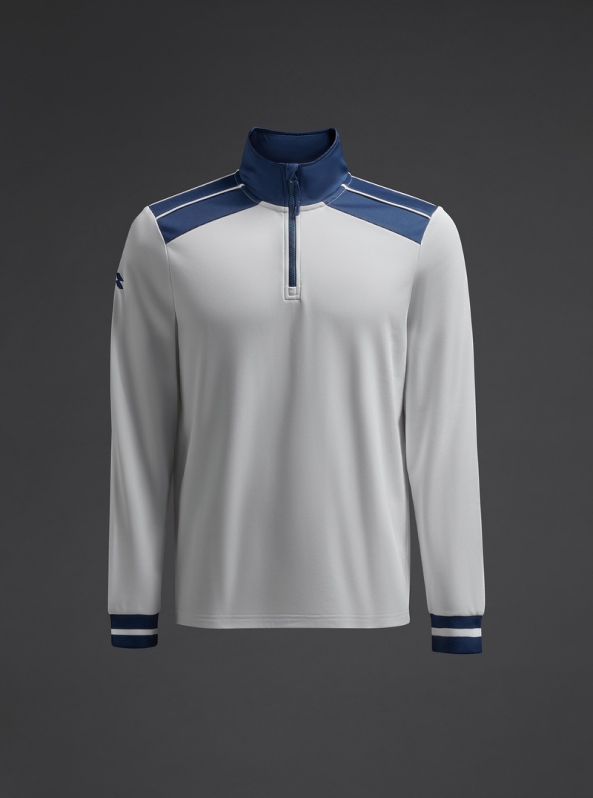 MUSAI MU0308 ZIP SWEATSHIRT weiss