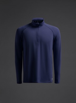 MUSAI MU0309 ZIP SWEATSHIRT blau | yam yam world