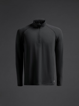 MUSAI MU0309 ZIP SWEATSHIRT schwarz | yam yam world