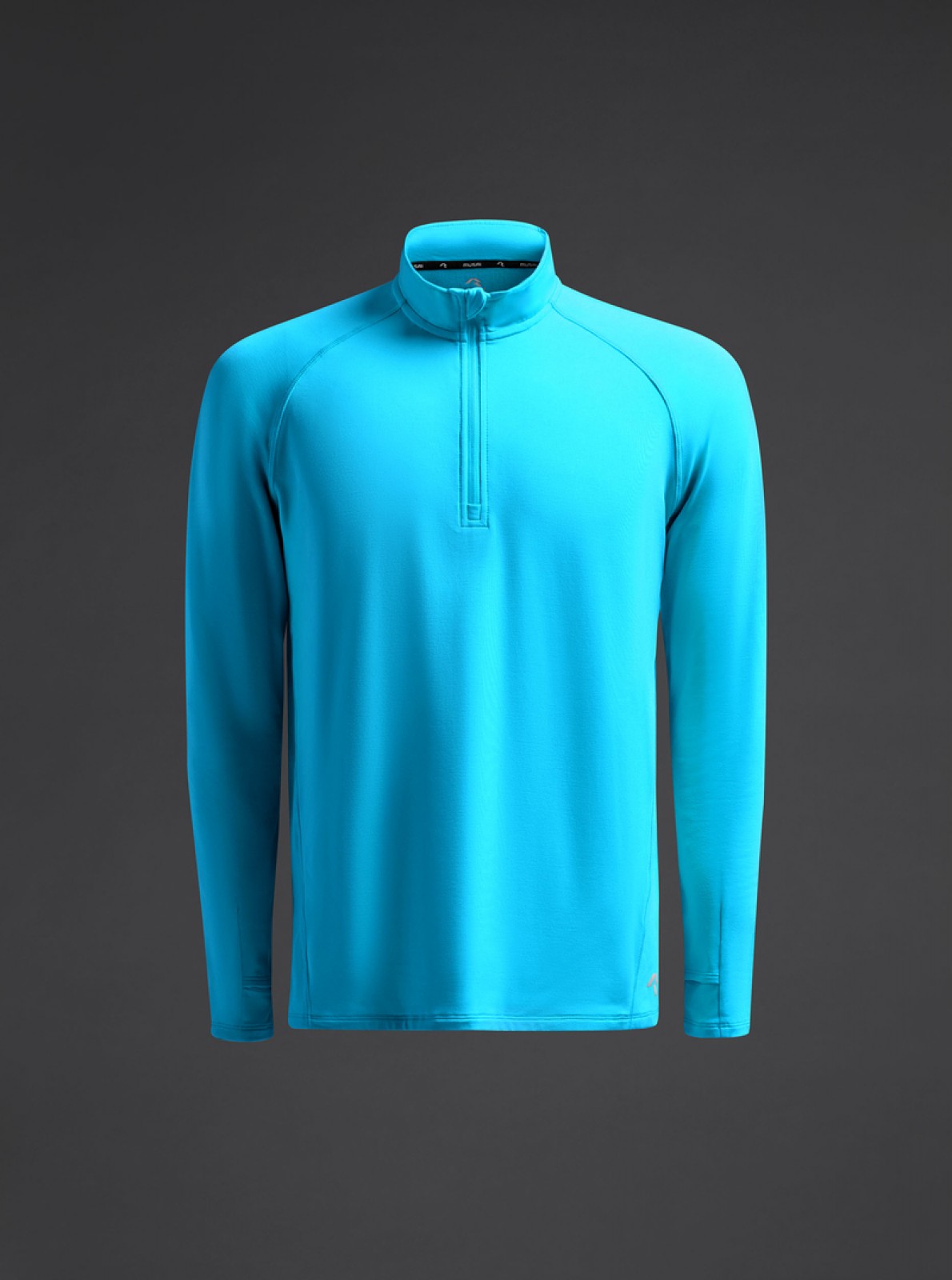 MUSAI MU0309 ZIP SWEATSHIRT t�rkis
