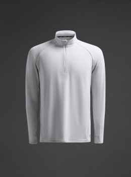 MUSAI MU0309 ZIP SWEATSHIRT weiss | yam yam world