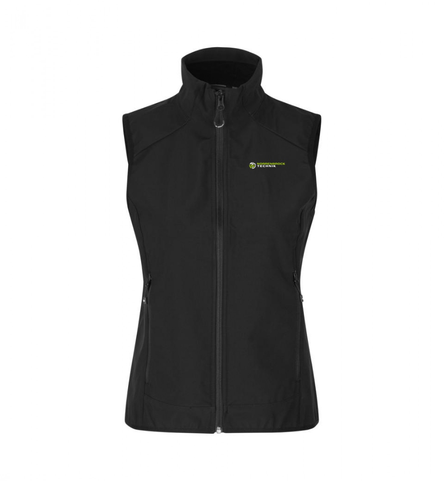 NORRENBROCK DAMEN SOFTSHELL WESTE BLACK