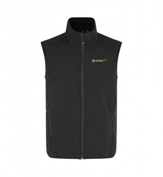 NORRENBROCK HERREN SOFTSHELL WESTE BLACK | yam yam world