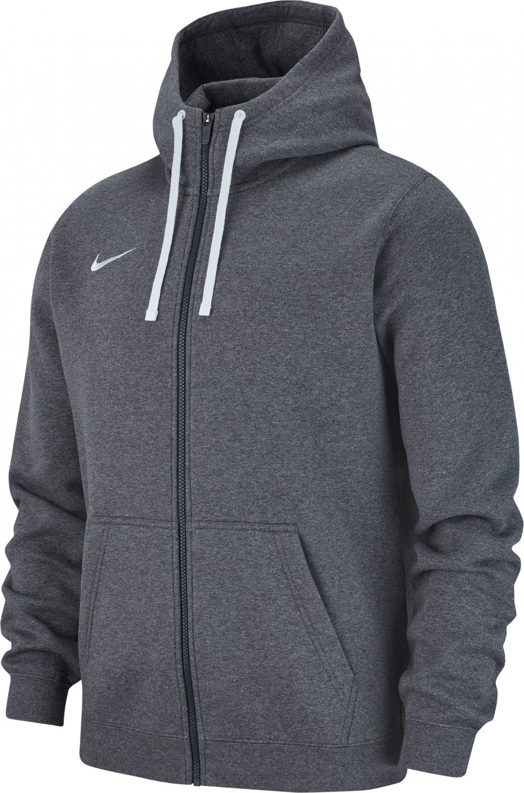 Nike CLUB 19 FULL ZIP HOODIE KINDER KAPUZENJACKE grau