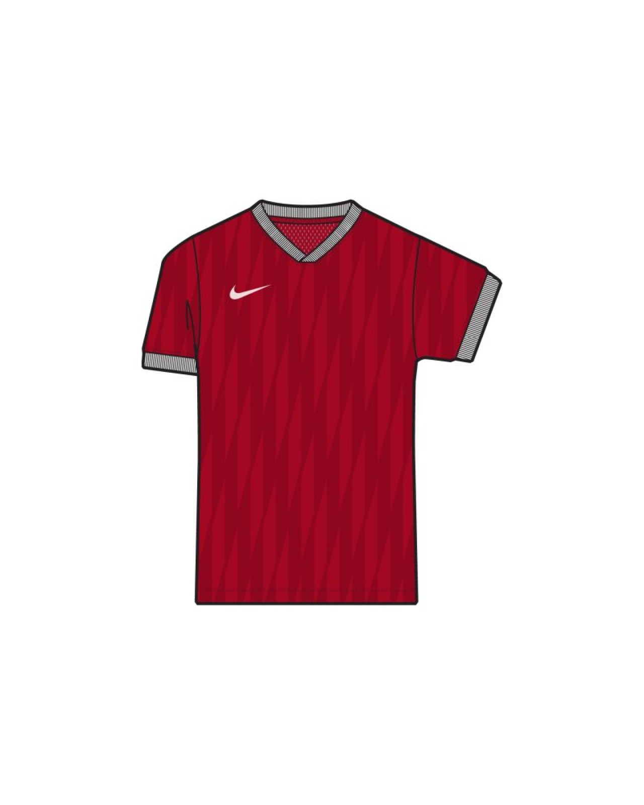 Nike HV8141 TRIKOTLINE CHALLENGE VI rot
