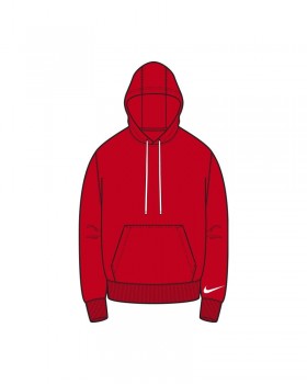 Nike IO9048 KAPUZENSWEAT rot | yam yam world