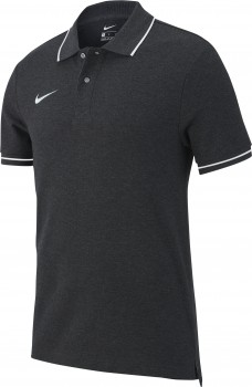 Nike NIKE M POLO TM CLUB19 SS POLOSHIRT grau | yam yam world
