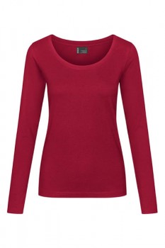 PROMODORO 4095 Langarmshirt rot | yam yam world
