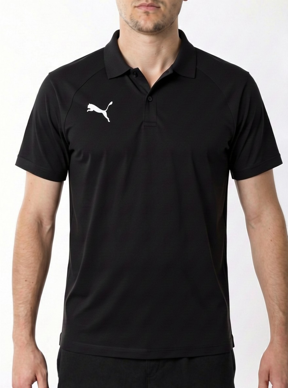 Puma 660928 POLOSHIRT schwarz