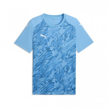 Puma 706536 KURZARM TRIKOT FINAL 26 GRAPHIC blau