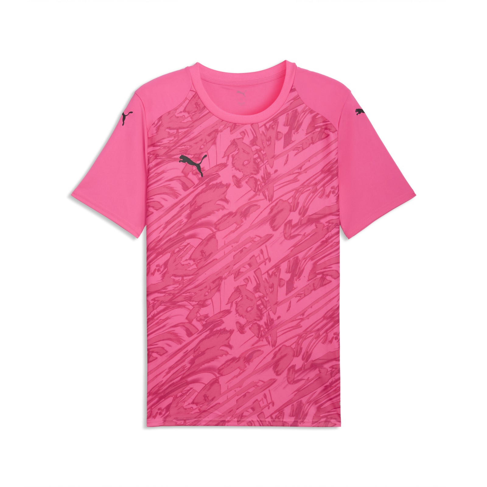 Puma 706536 KURZARM TRIKOT FINAL 26 GRAPHIC neon-pink