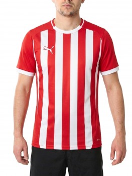 Puma 706551 KURZARM TRIKOT LIGA26 STRIPED rot