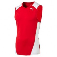 Puma CROSS THE LINE TANKTOP rot | yam yam world
