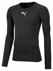 Puma LIGA BASELAYER TEE LS LONGSLEEVE schwarz