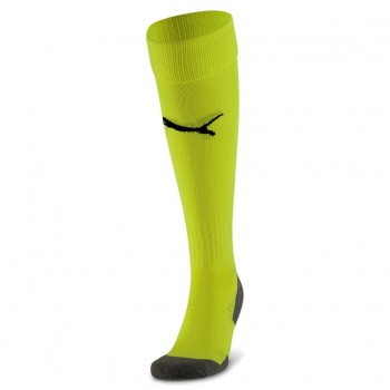 Puma TEAM LIGA SOCKS CORE STUTZENSTRUMPF neon-gelb
