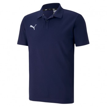 Puma TEAMGOAL 23 CASUALS POLO POLOSHIRT blau | yam yam world