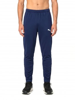 Puma TEAMRISE POLY TRAINING PANTS J TRAININGSHOSE blau