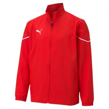 Puma TEAMRISE SIDELINE JACKET JR TRAININGSJACKE rot