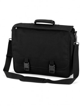 QUADRA PORTFOLIO BRIEFCASE TASCHEN-RUCKS�CKE schwarz