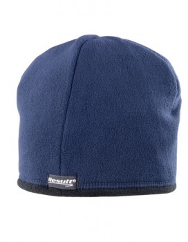 RESULT REVERSIBLE MICROFLEECE BOB HAT M�TZEN-BEANIES navy