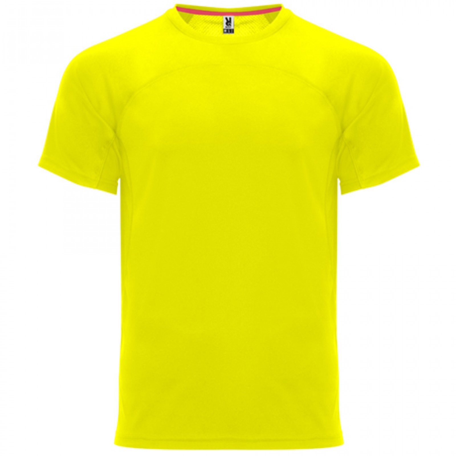 Roly CA6401 T-SHIRTS neon-gelb