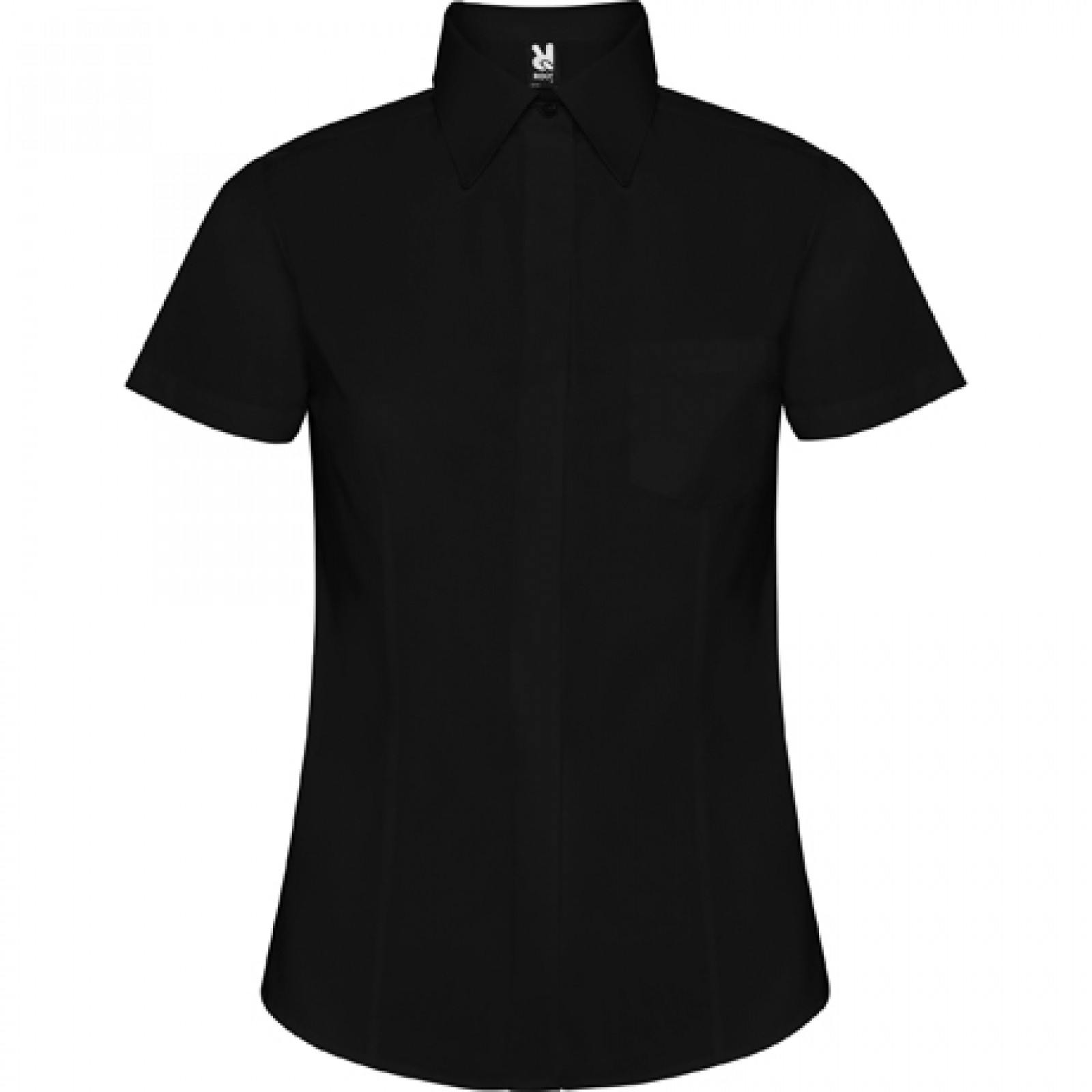 Roly CM5061 HEMD schwarz