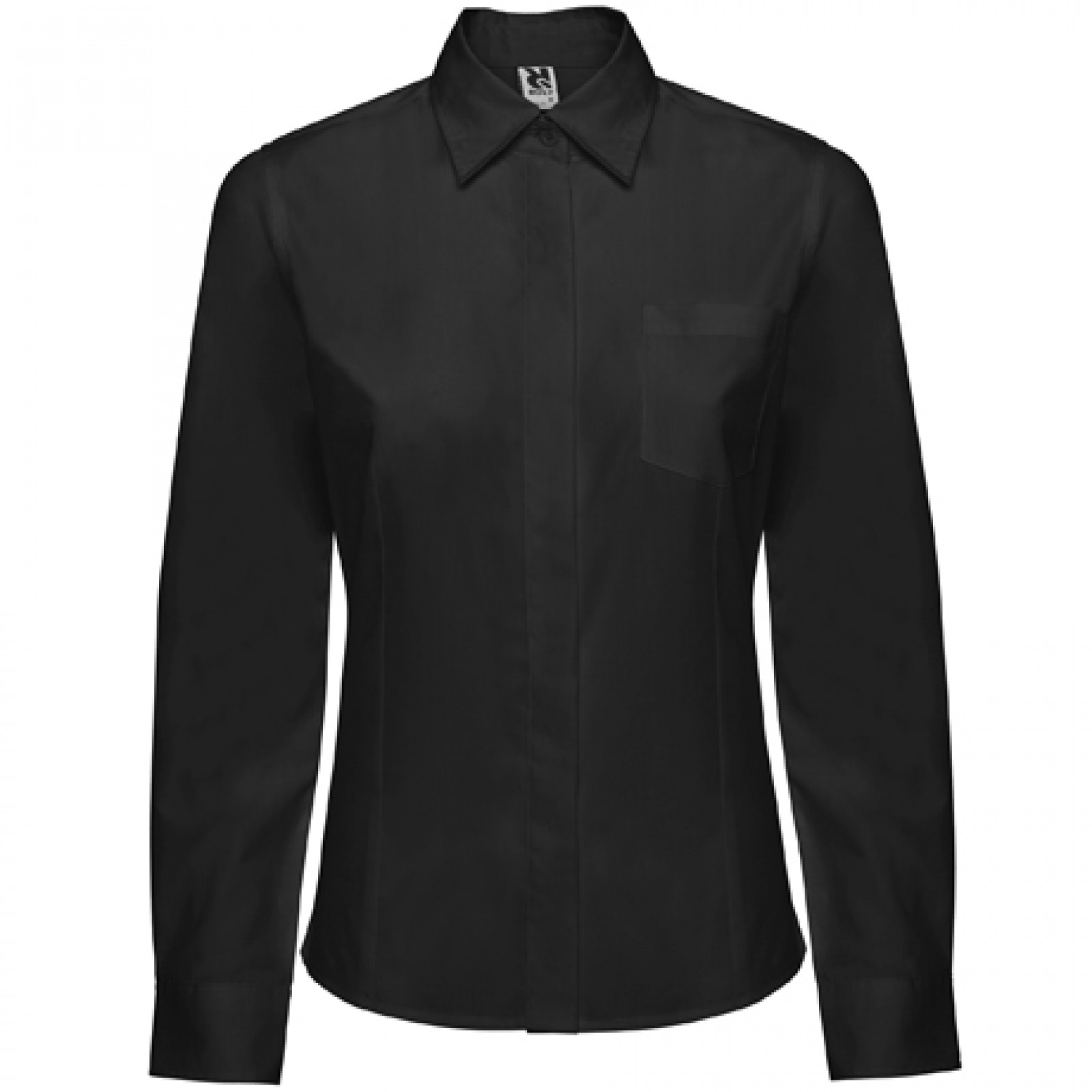 Roly CM5161 HEMD schwarz