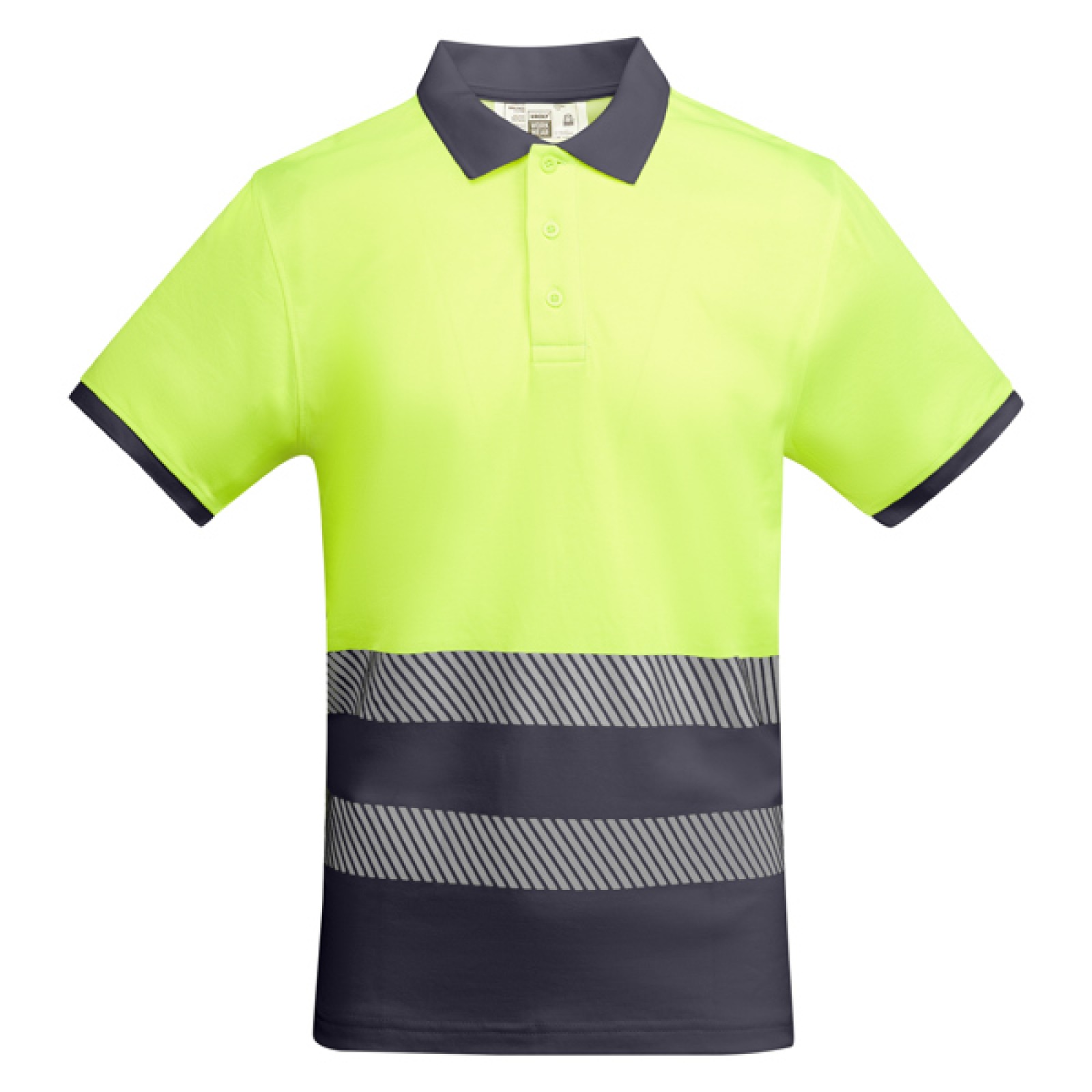 Roly HV9318 POLOSHIRT neon-gelb