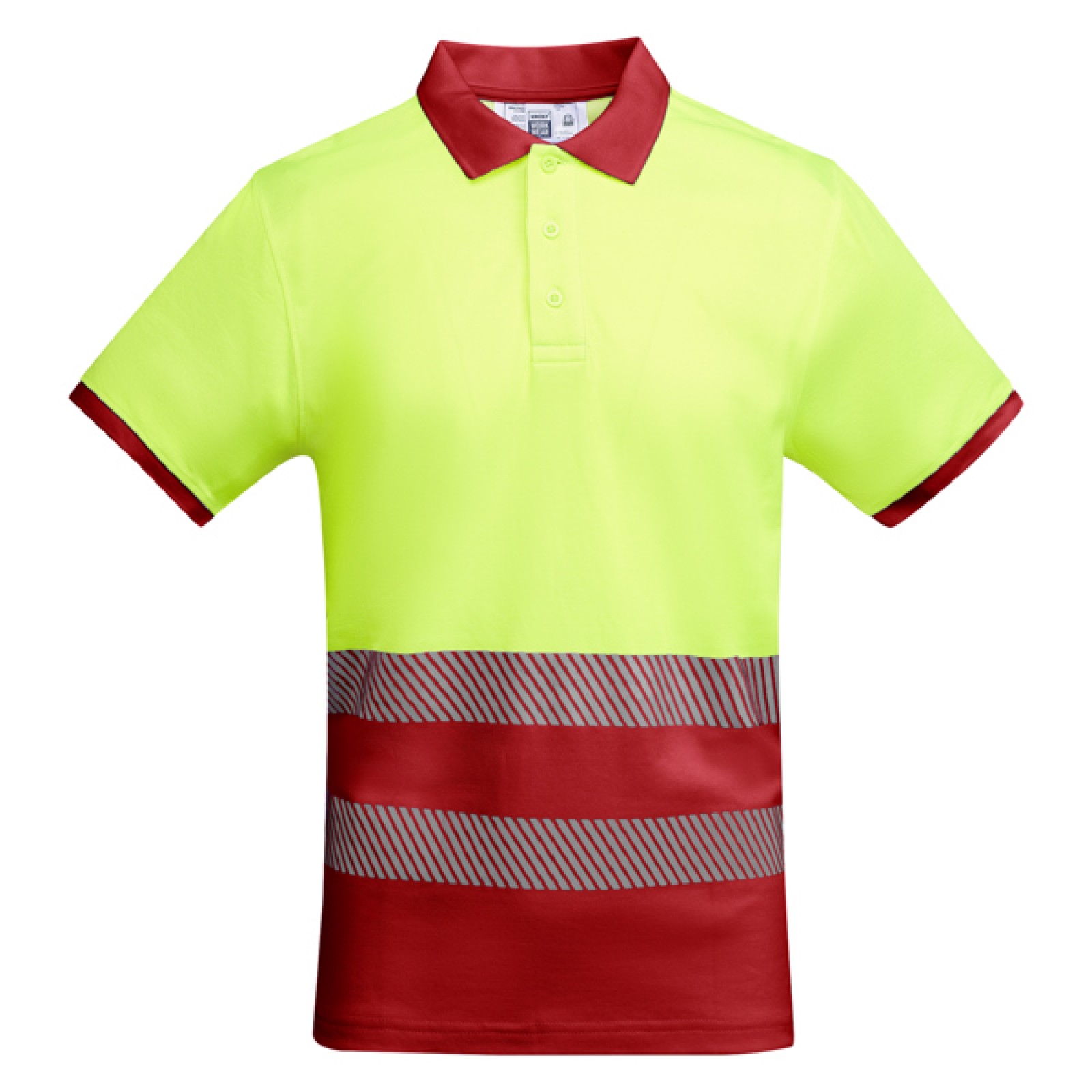 Roly HV9318 POLOSHIRT rot