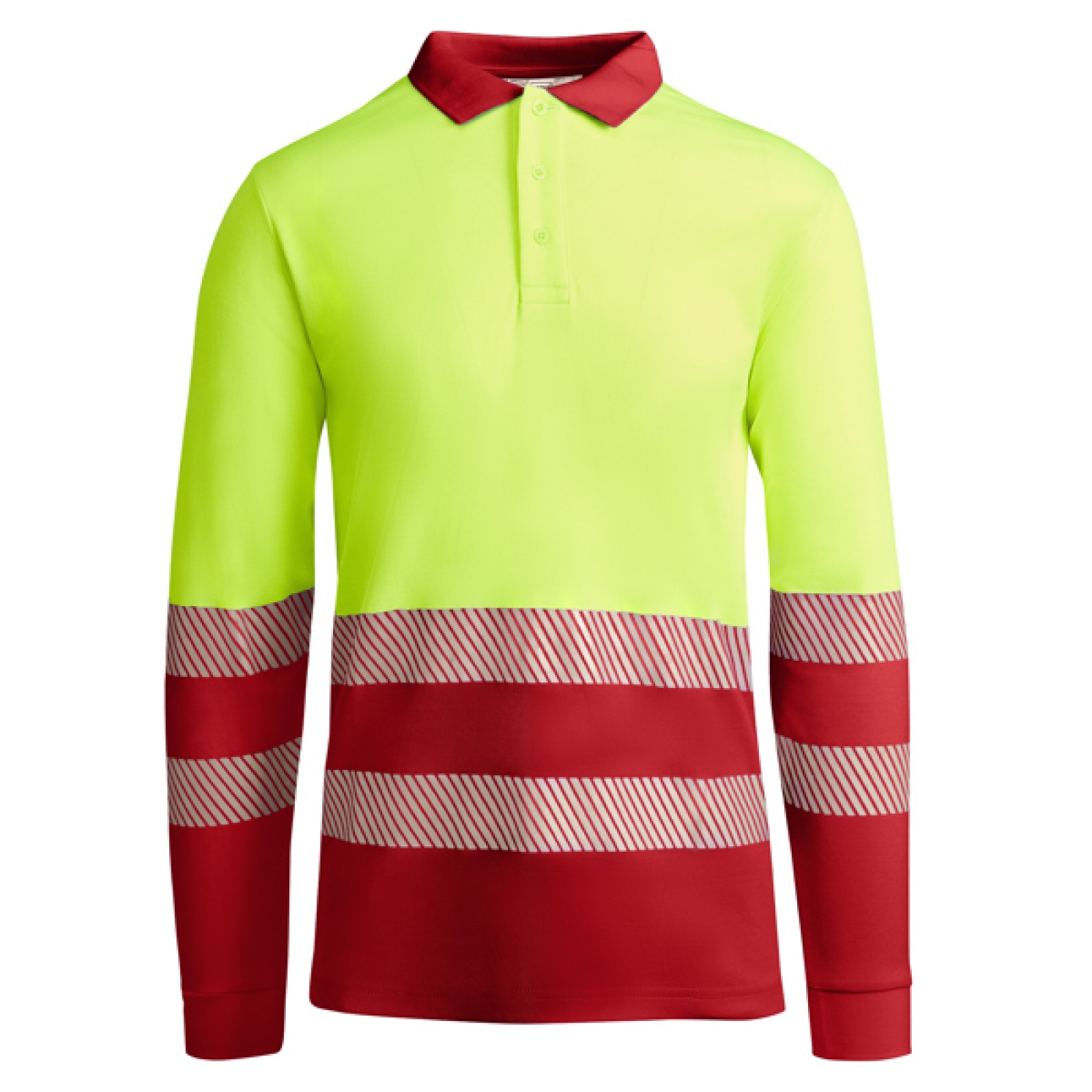Roly HV9319 POLOSHIRT rot