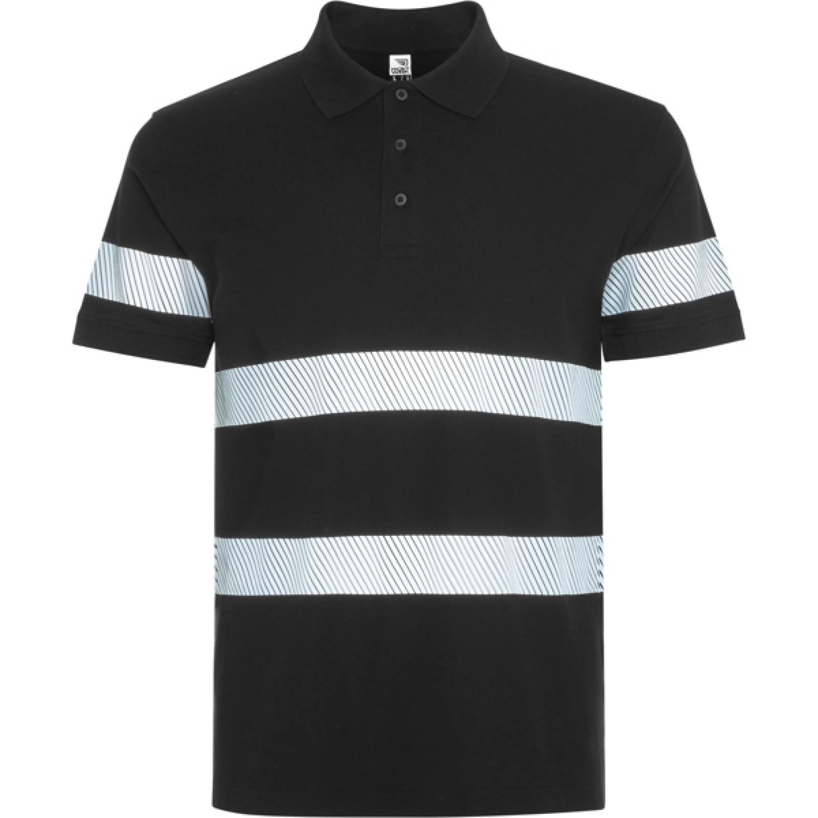 Roly HV9324 POLOSHIRT schwarz