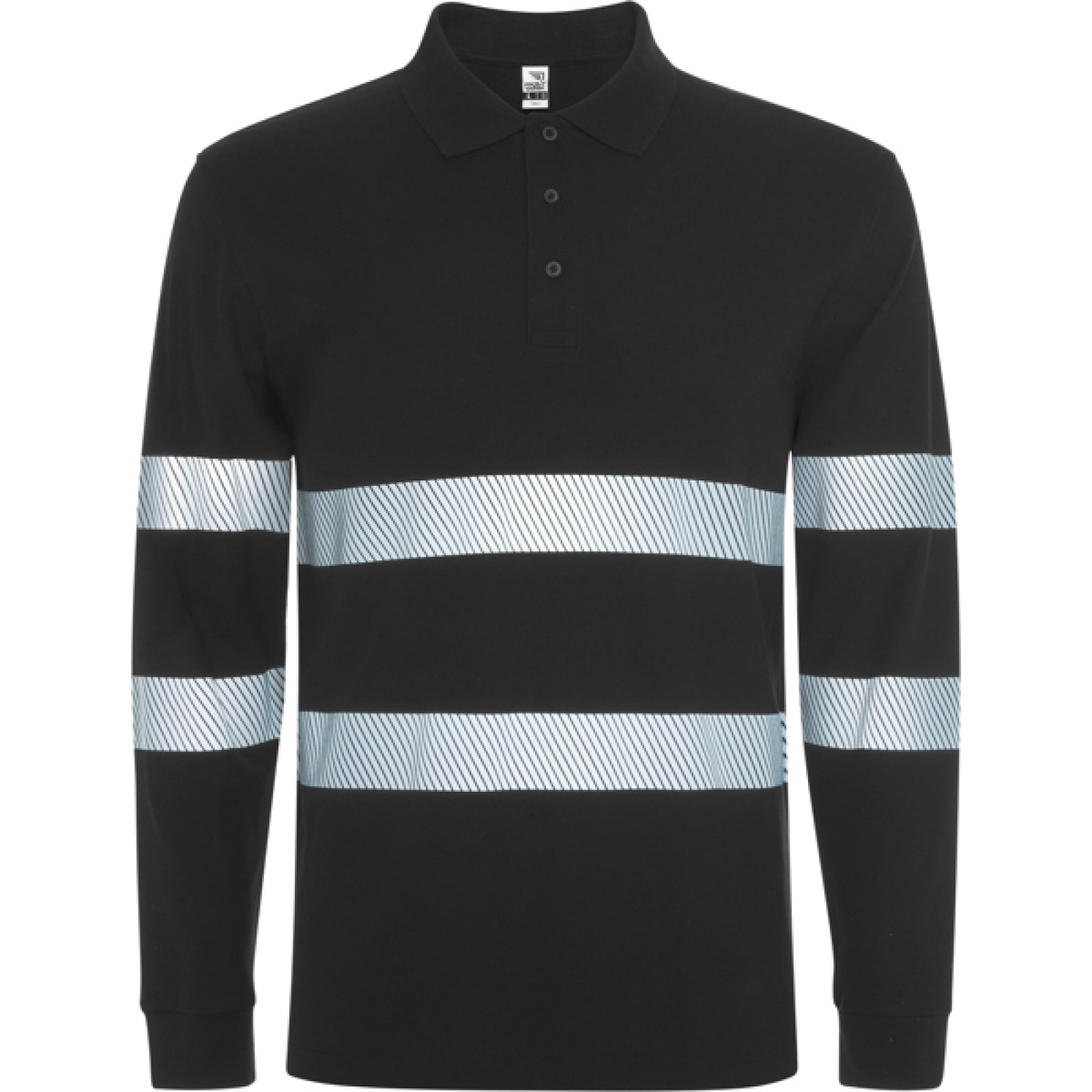 Roly HV9325 POLOSHIRT schwarz