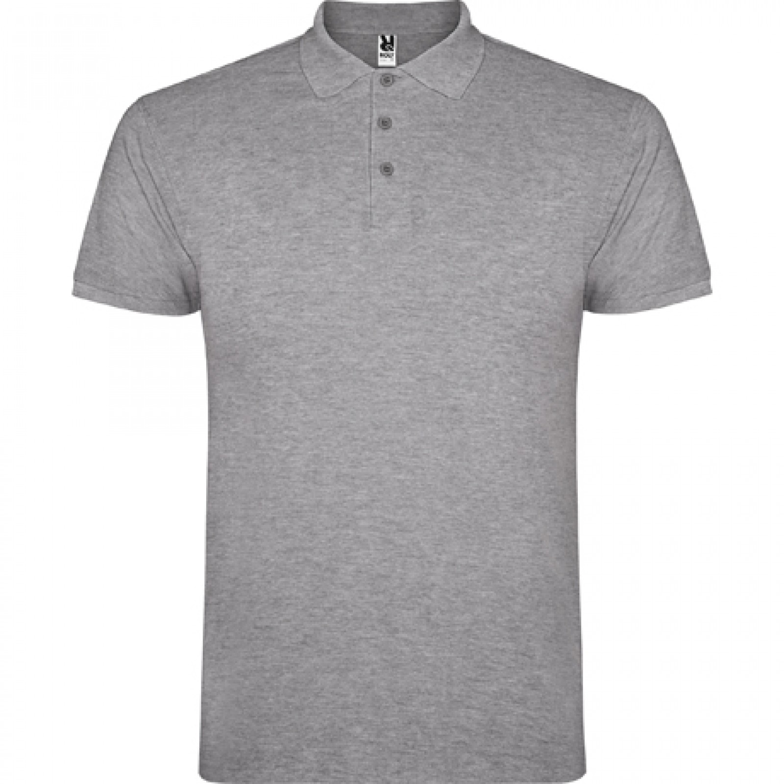 Roly PO6638 POLOSHIRT grau