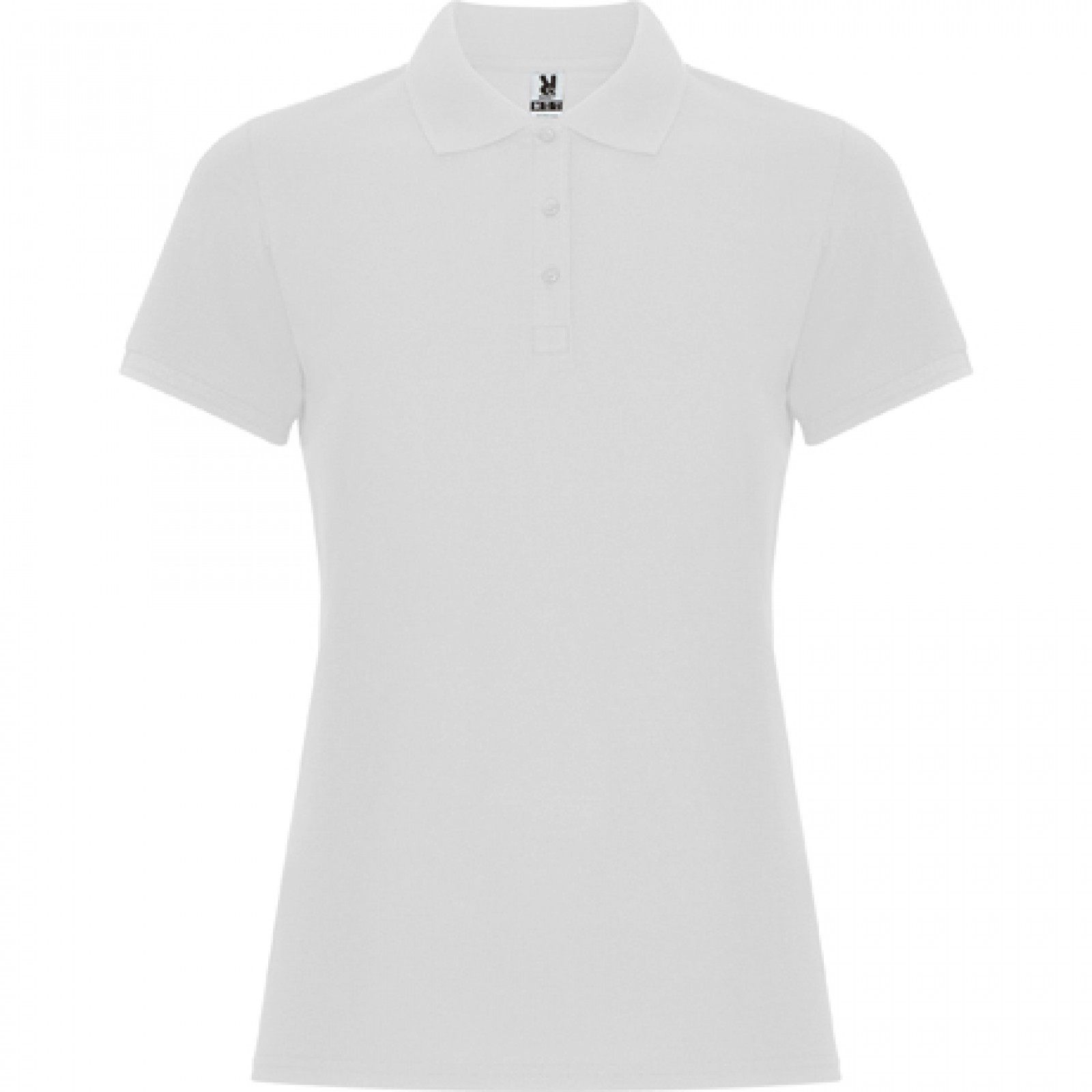 Roly PO6644 POLOSHIRT weiss