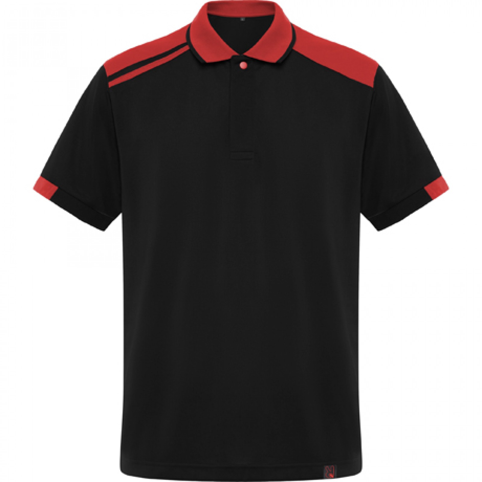 Roly PO8410 POLOSHIRT schwarz