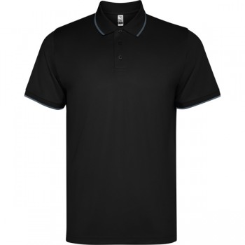 Roly PO8421 POLO-SHIRTS schwarz | yam yam world