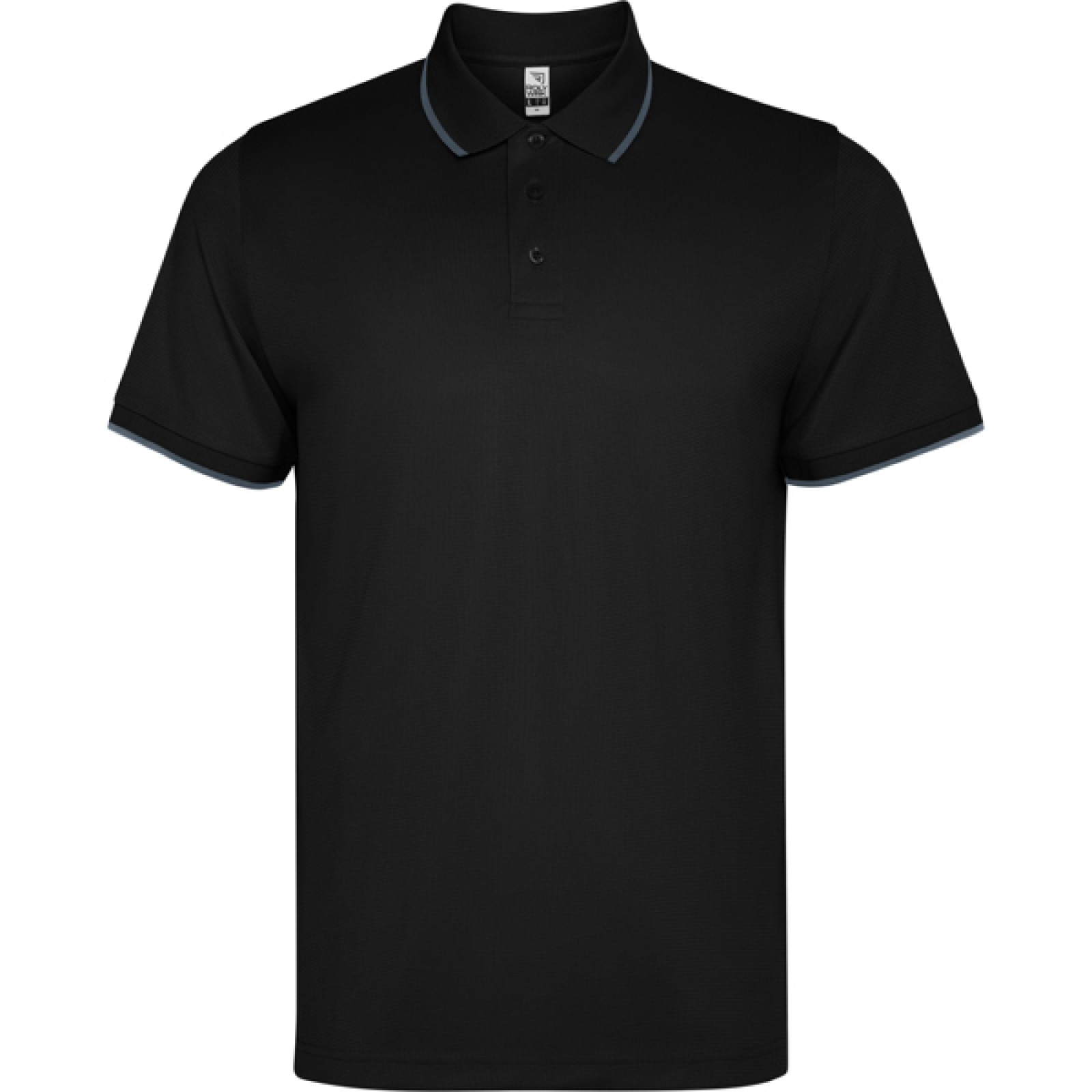 Roly PO8421 POLOSHIRT schwarz