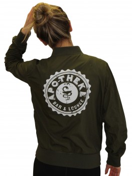 SALT & PEPPER BOMBER JACKET LIGHT | yam yam world